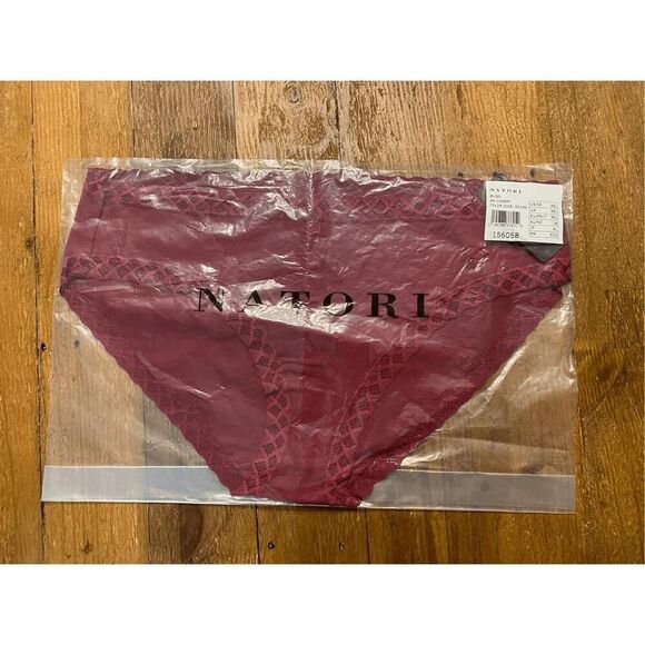 Natori XXL NWT dark cherry bliss hip hugger - Picture 3 of 6